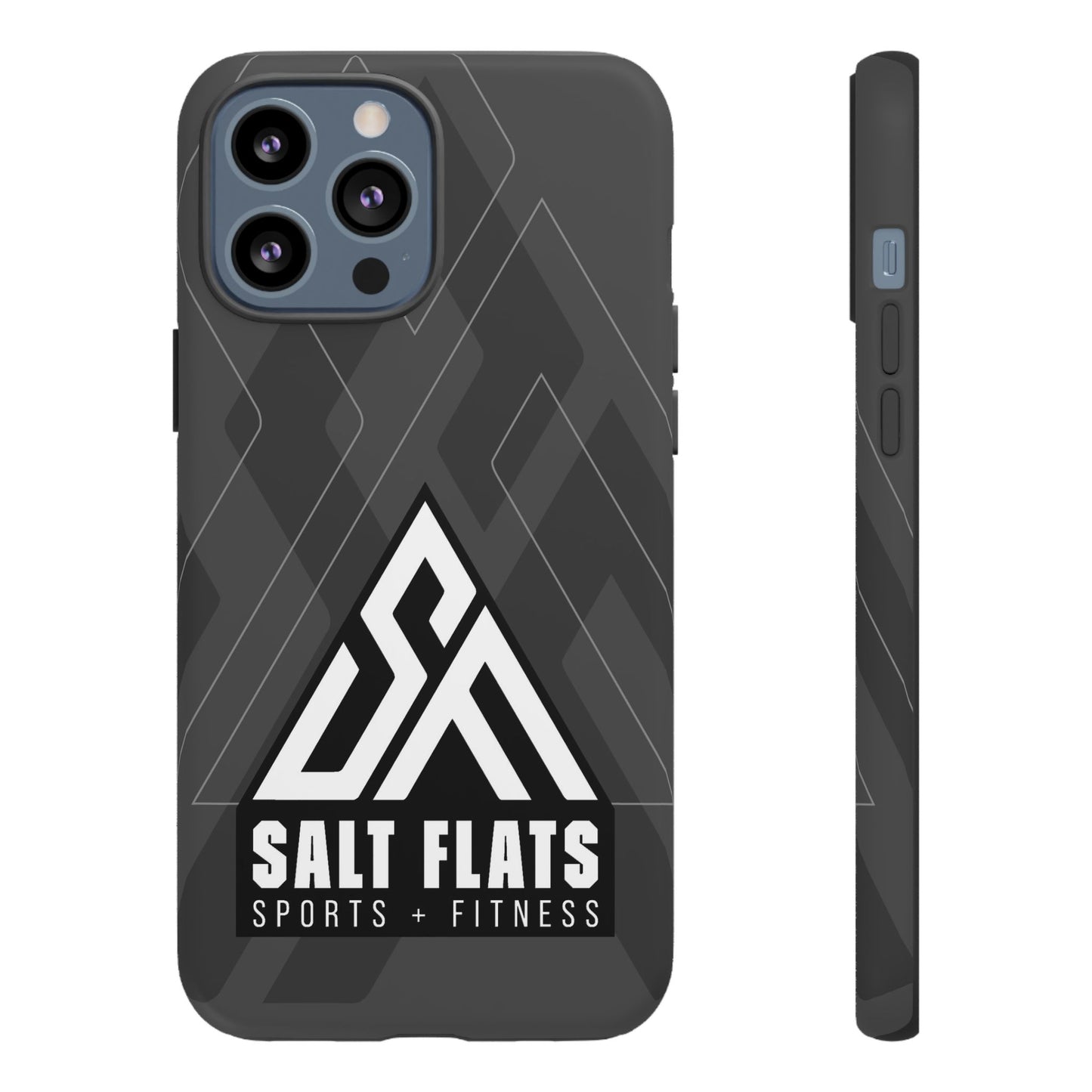 Salt Flats Charcoal Tough Phone Case