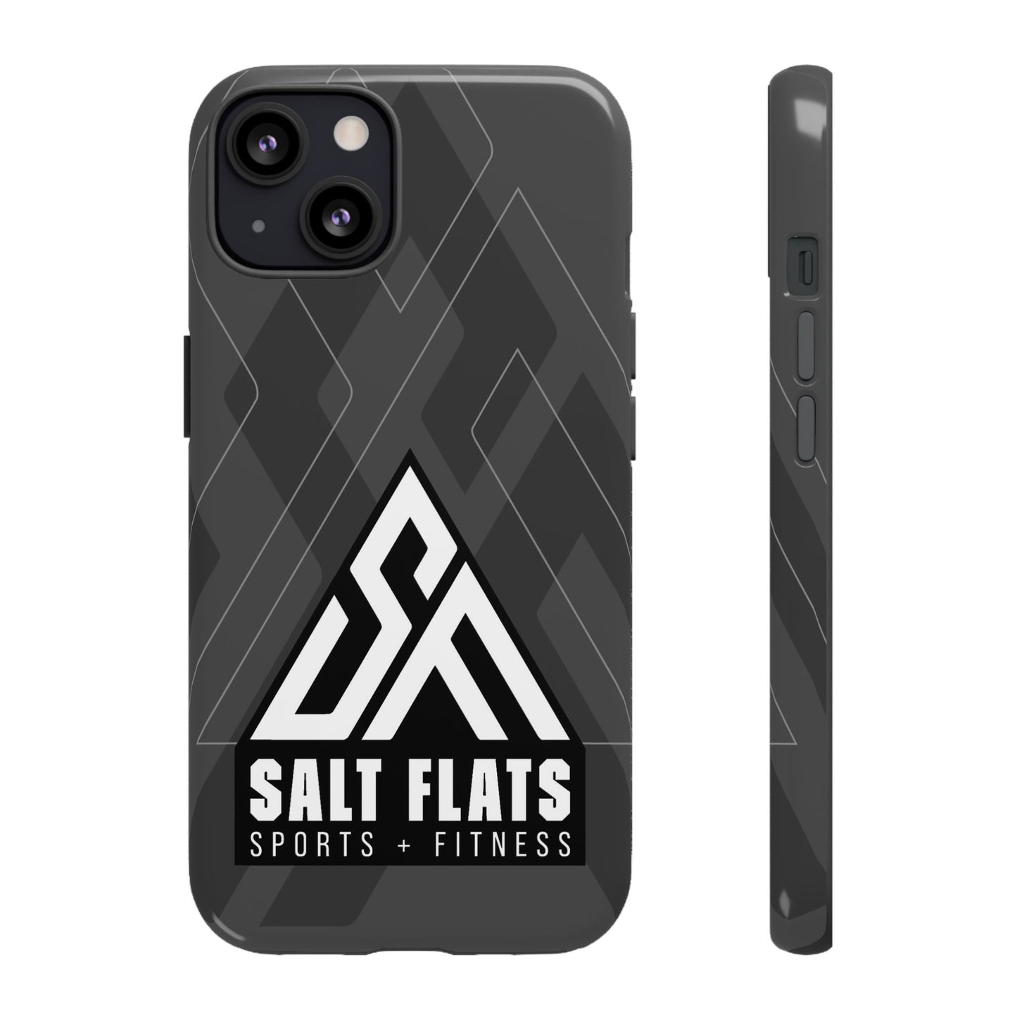Salt Flats Charcoal Tough Phone Case