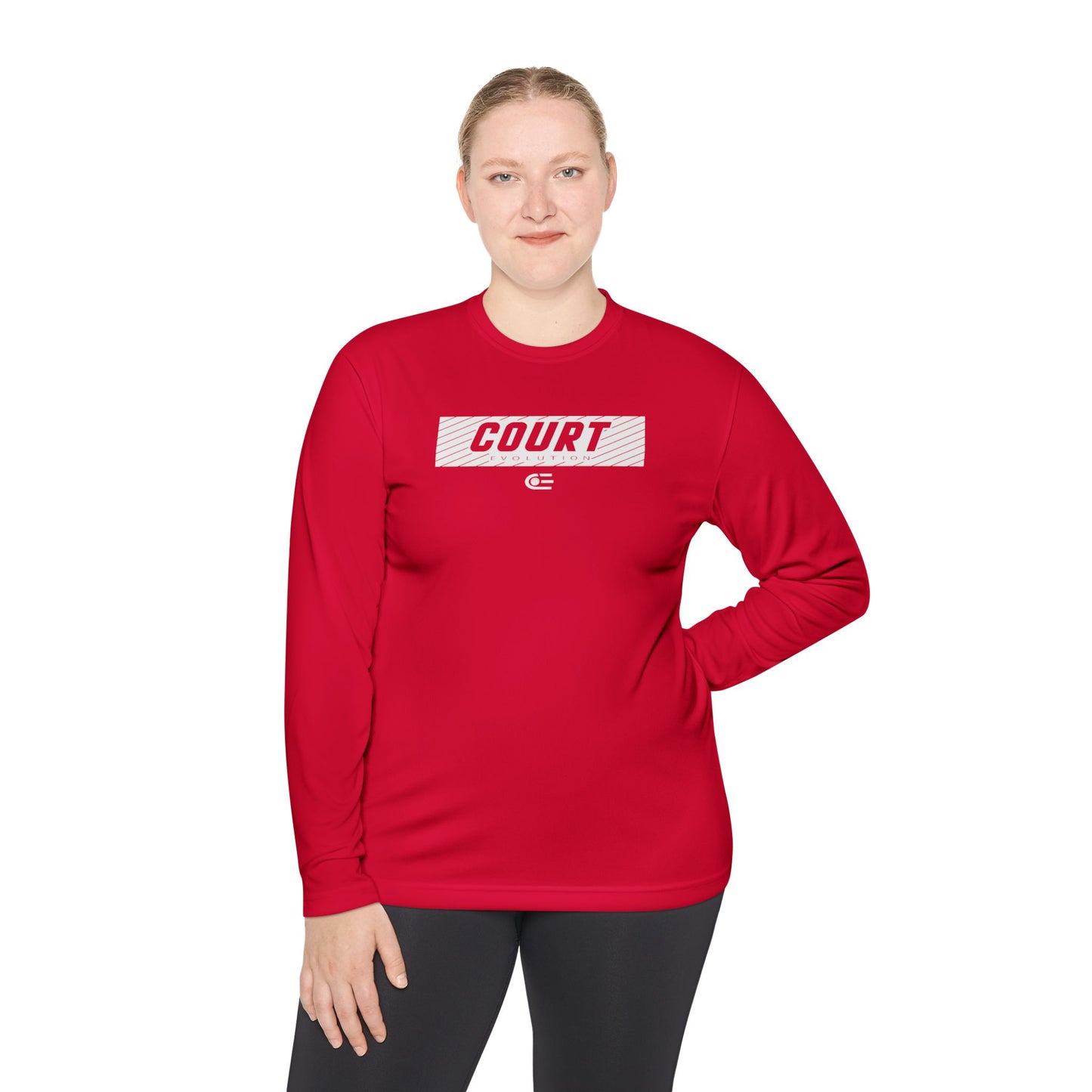 Court Evolution Sideline Moisture-wicking LS Tee