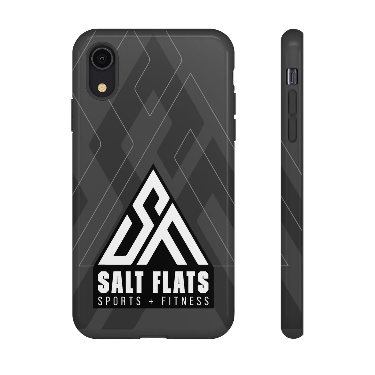 Salt Flats Charcoal Tough Phone Case