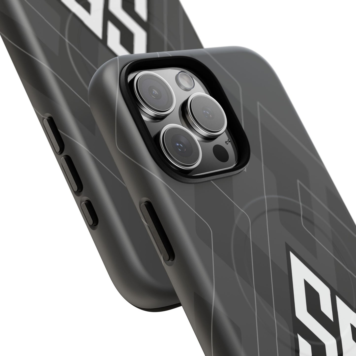 Salt Flats Charcoal Tough Magnetic Phone Case