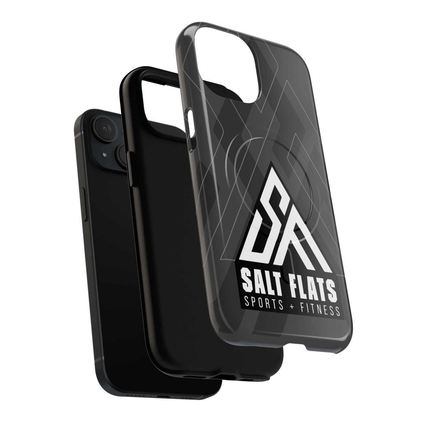 Salt Flats Charcoal Tough Magnetic Phone Case