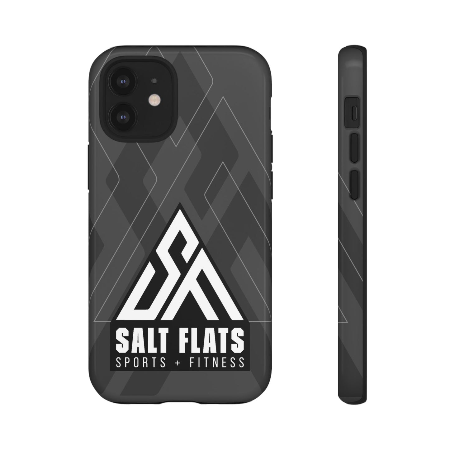 Salt Flats Charcoal Tough Phone Case