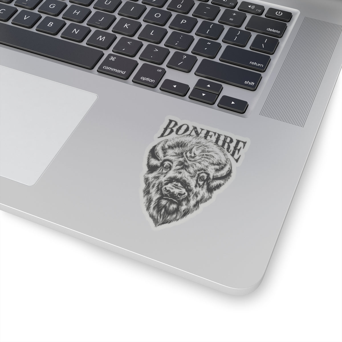 Bonfire Bison Sticker