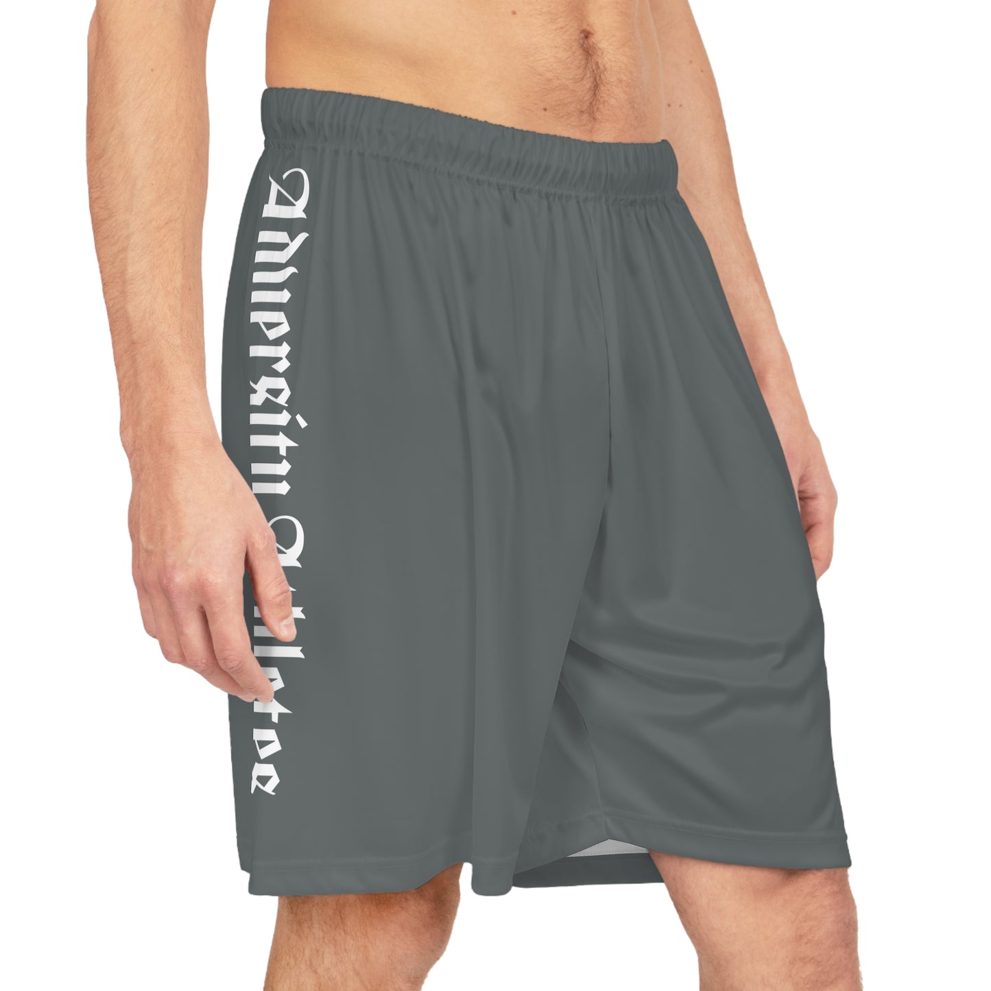 Adversity Athletes Gray Lion Shorts