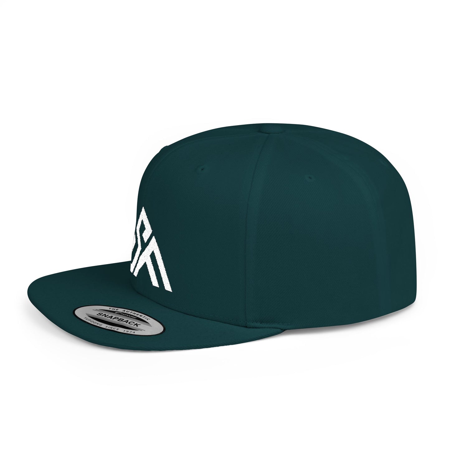 Salt Flats Icon Flat Bill Snapback