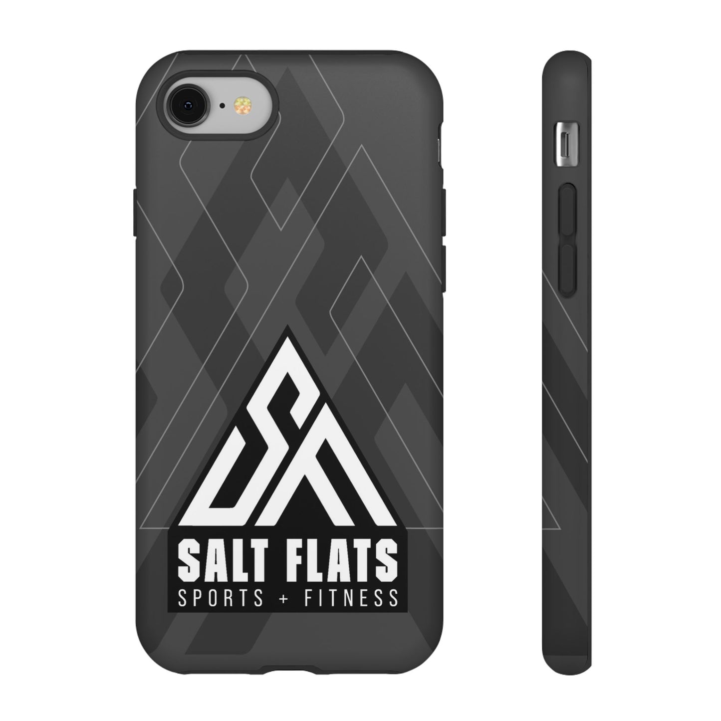 Salt Flats Charcoal Tough Phone Case
