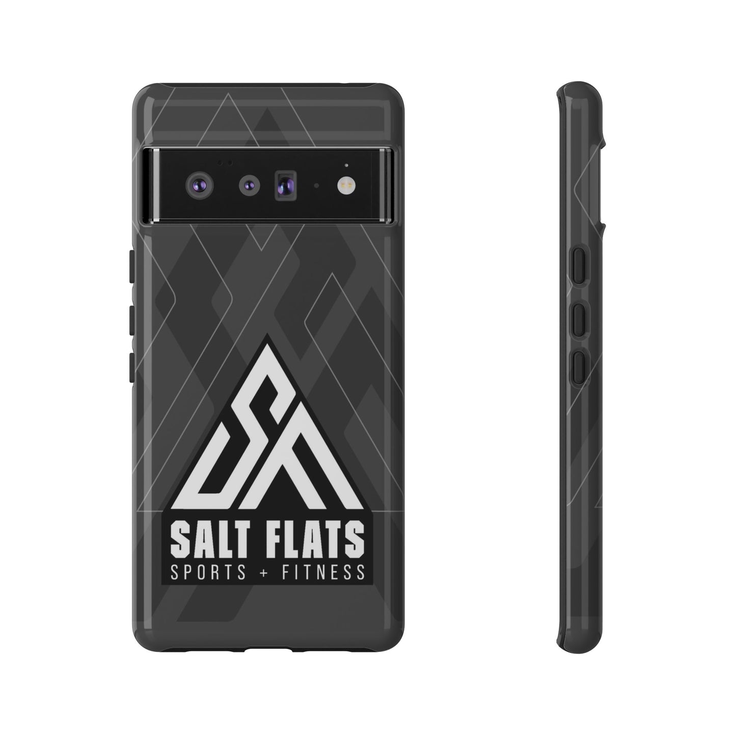 Salt Flats Charcoal Tough Phone Case