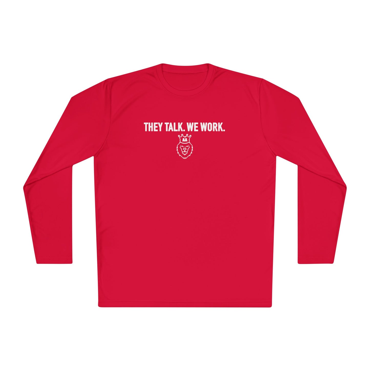 AA They Talk. We Work. Sport-Tek Long Sleeve