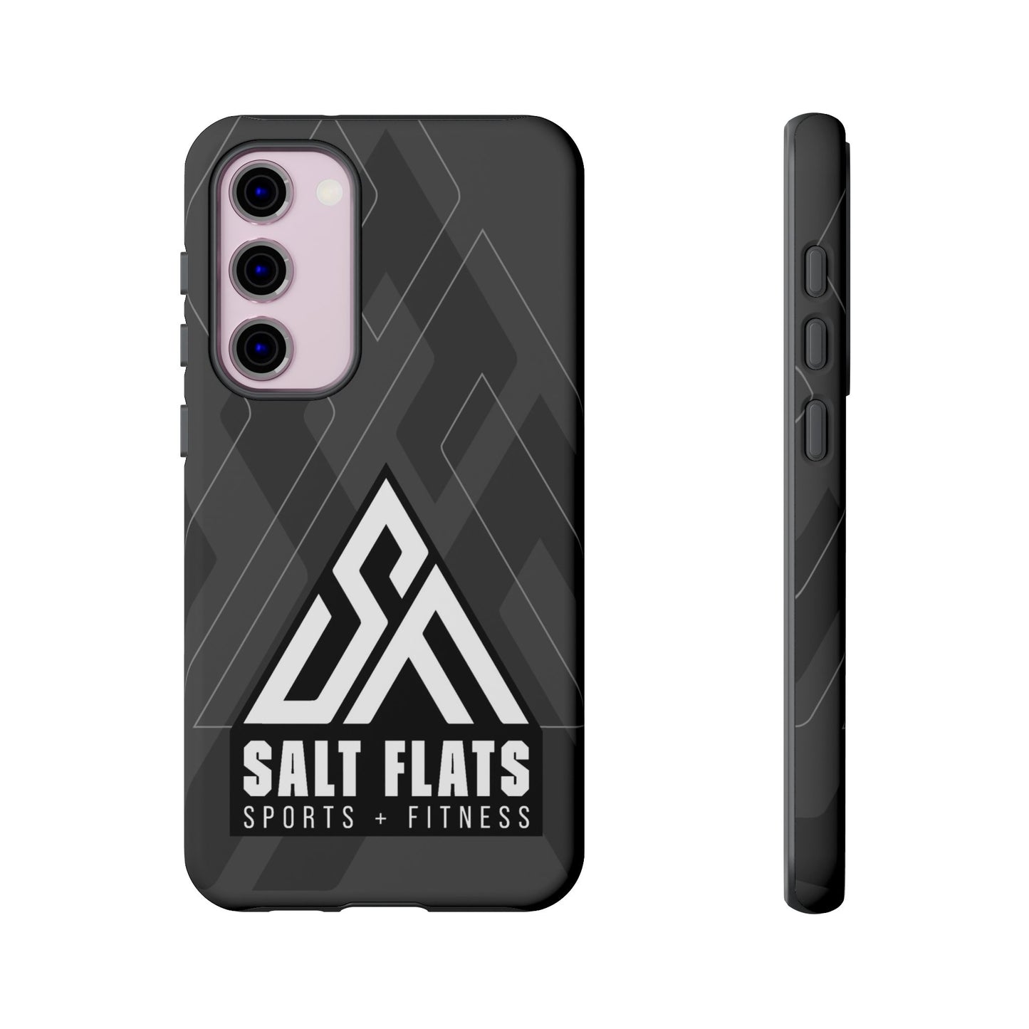 Salt Flats Charcoal Tough Phone Case