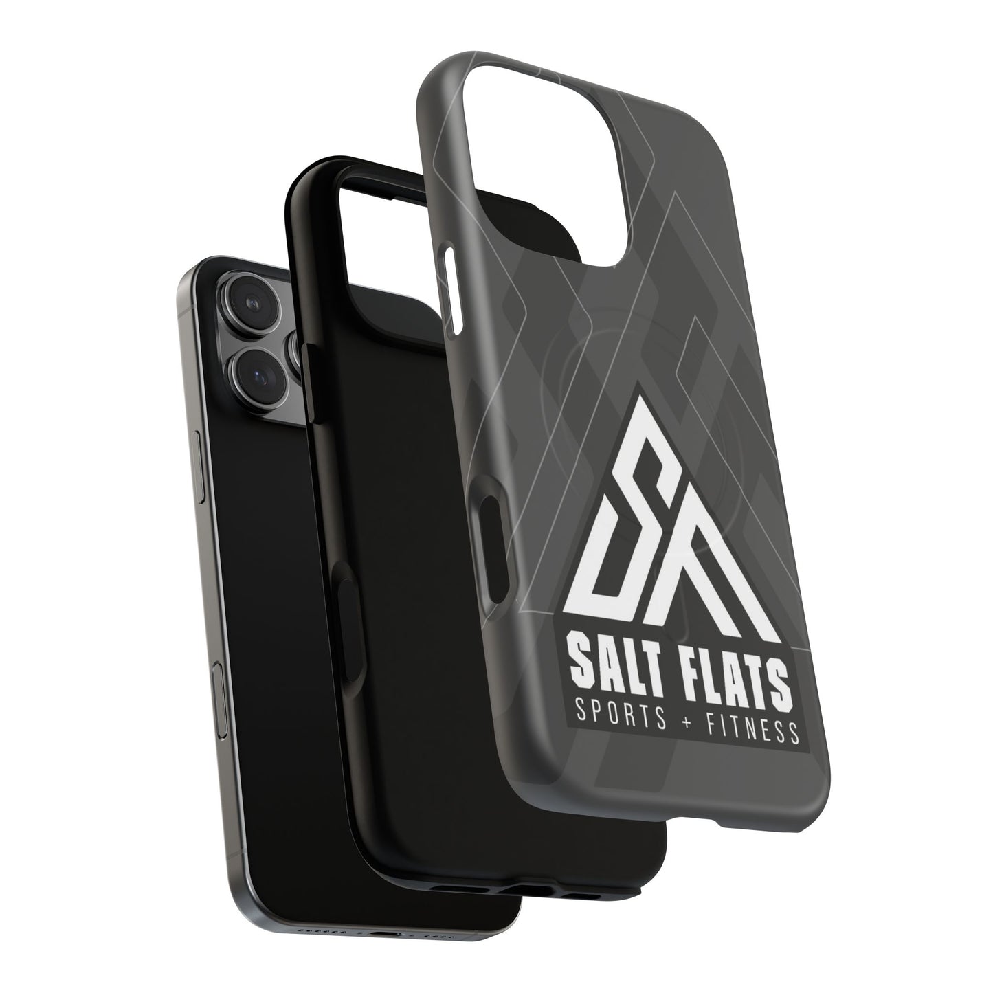 Salt Flats Charcoal Tough Magnetic Phone Case