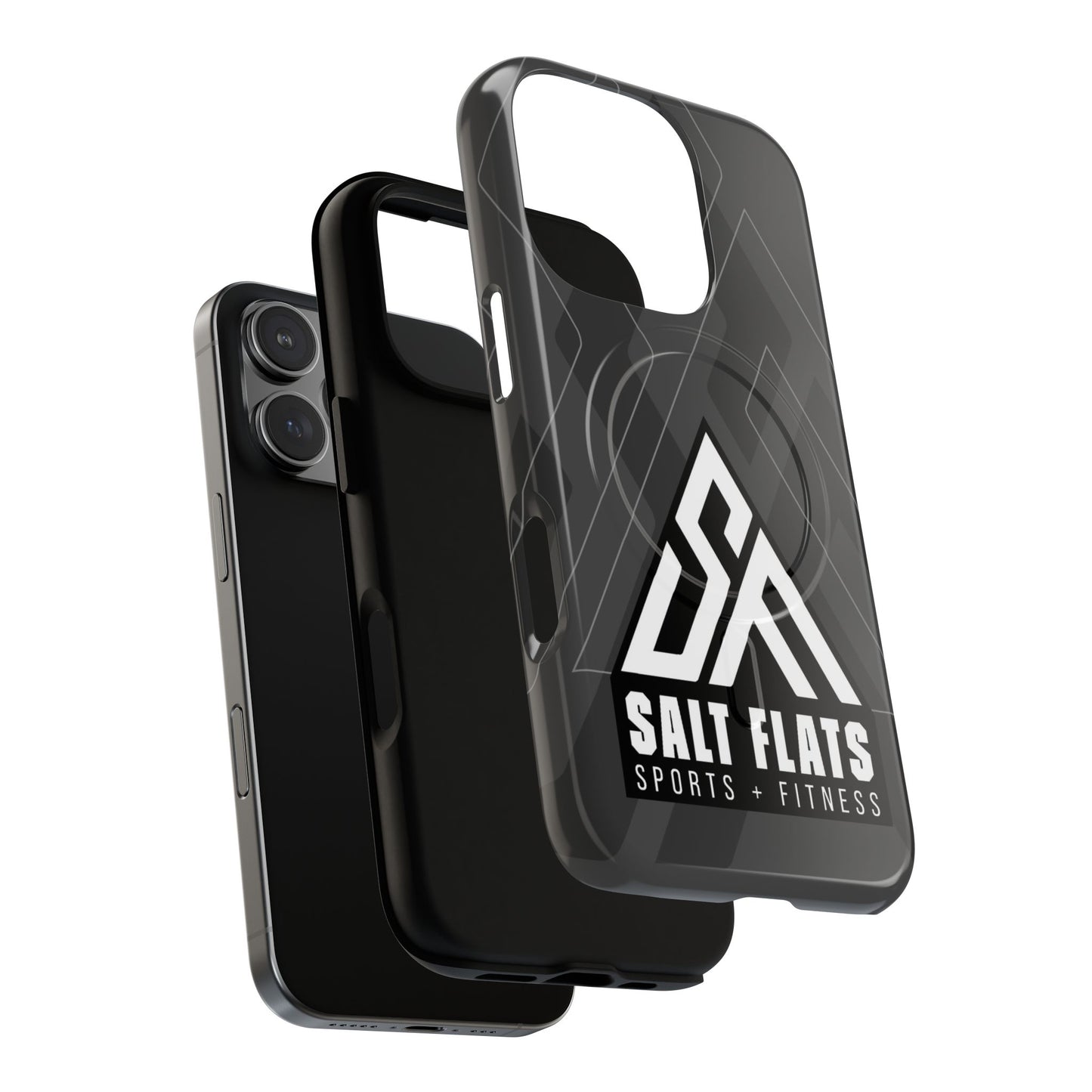 Salt Flats Charcoal Tough Magnetic Phone Case
