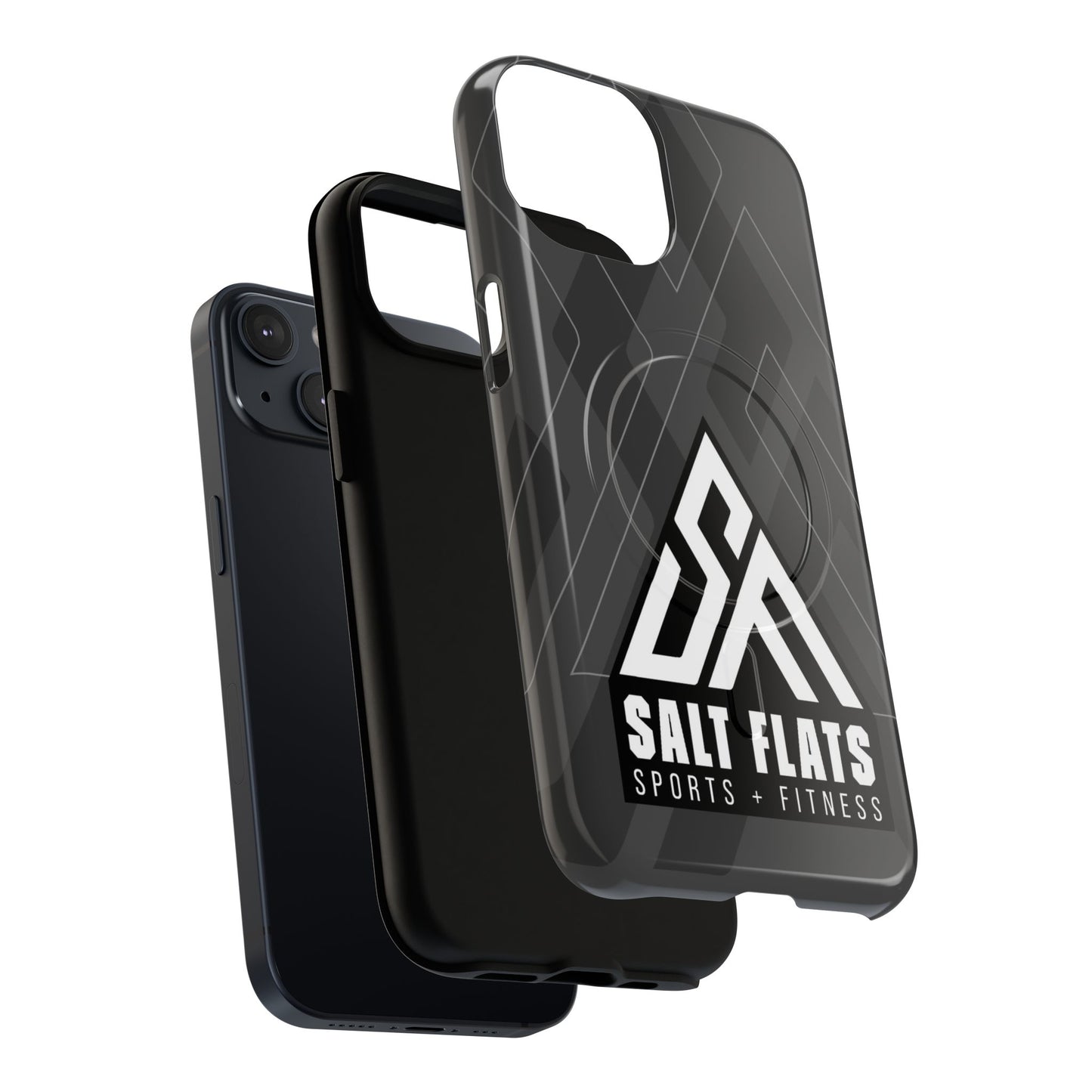 Salt Flats Charcoal Tough Magnetic Phone Case