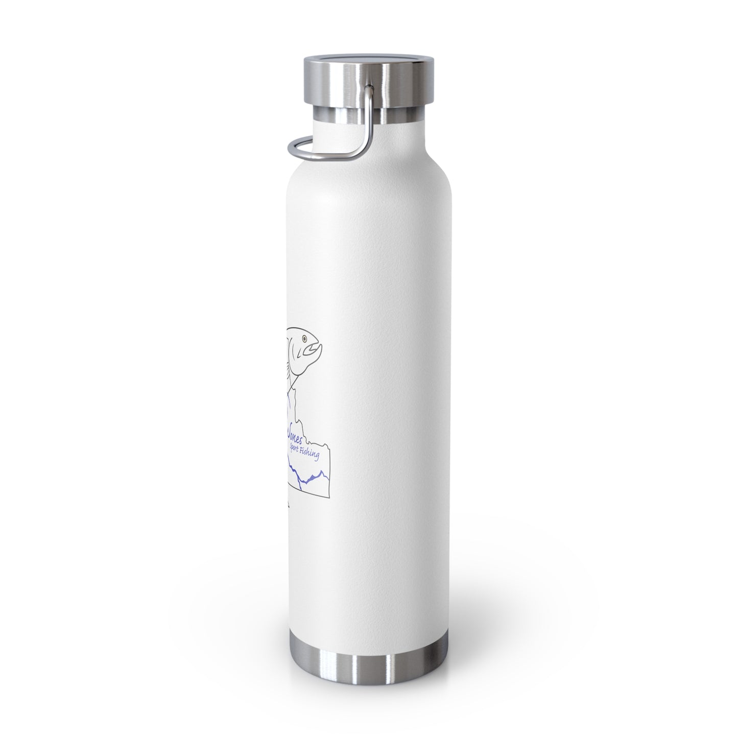 JSF Salmon Insulated Bottle, 22oz