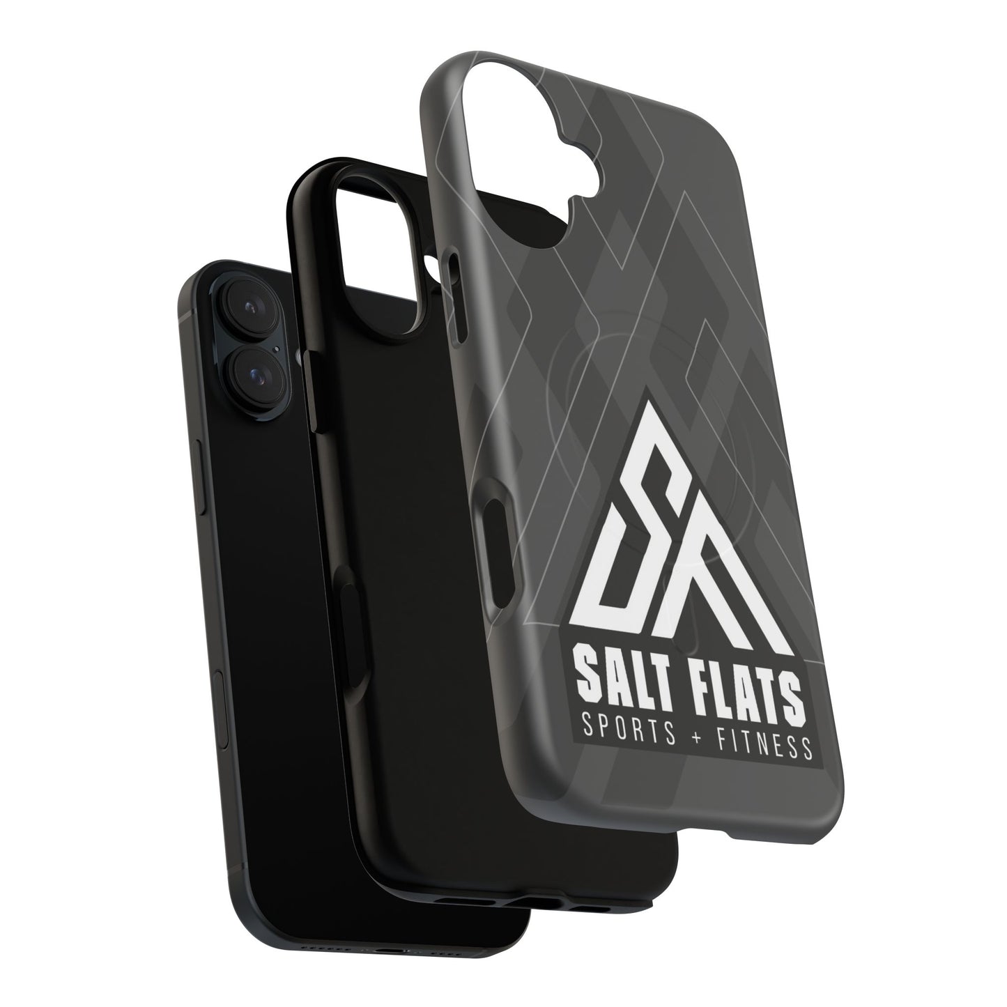 Salt Flats Charcoal Tough Magnetic Phone Case