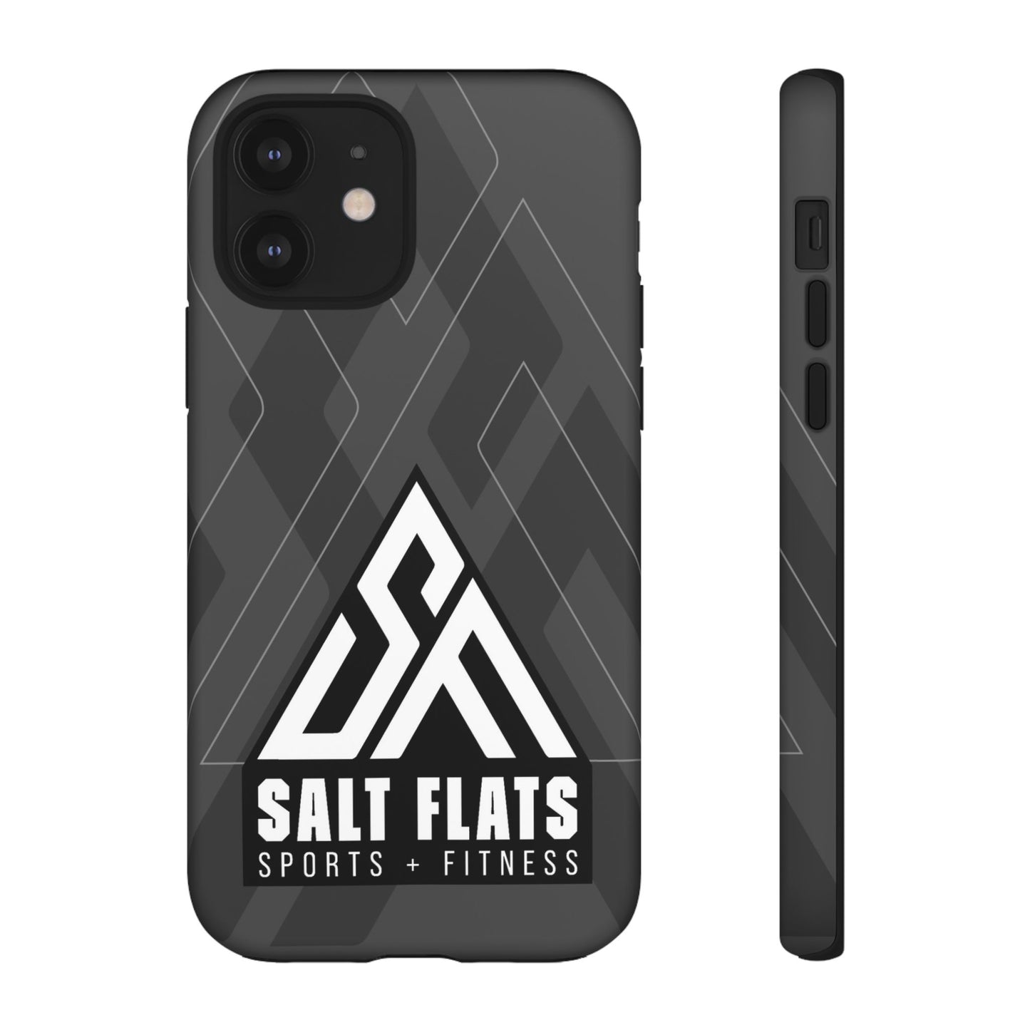 Salt Flats Charcoal Tough Phone Case