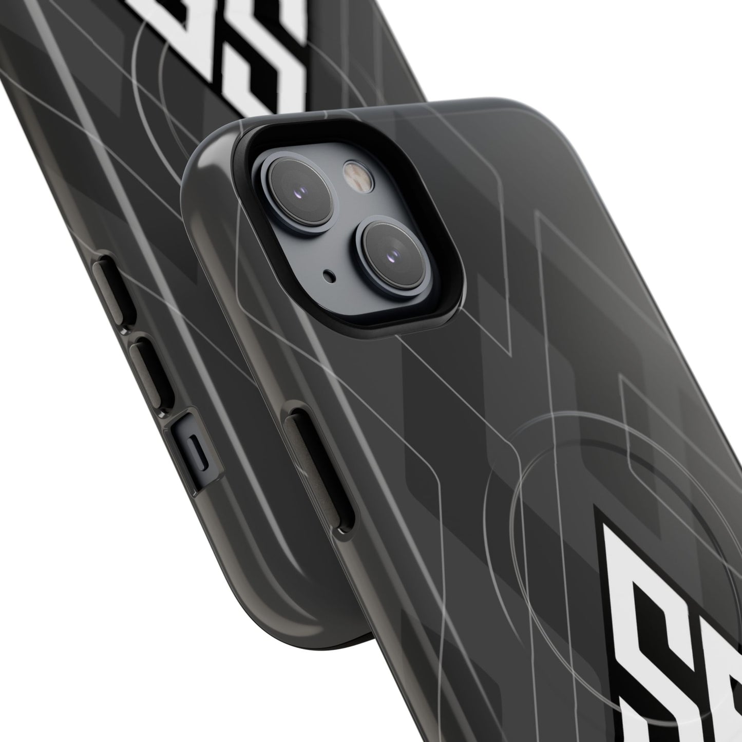 Salt Flats Charcoal Tough Magnetic Phone Case
