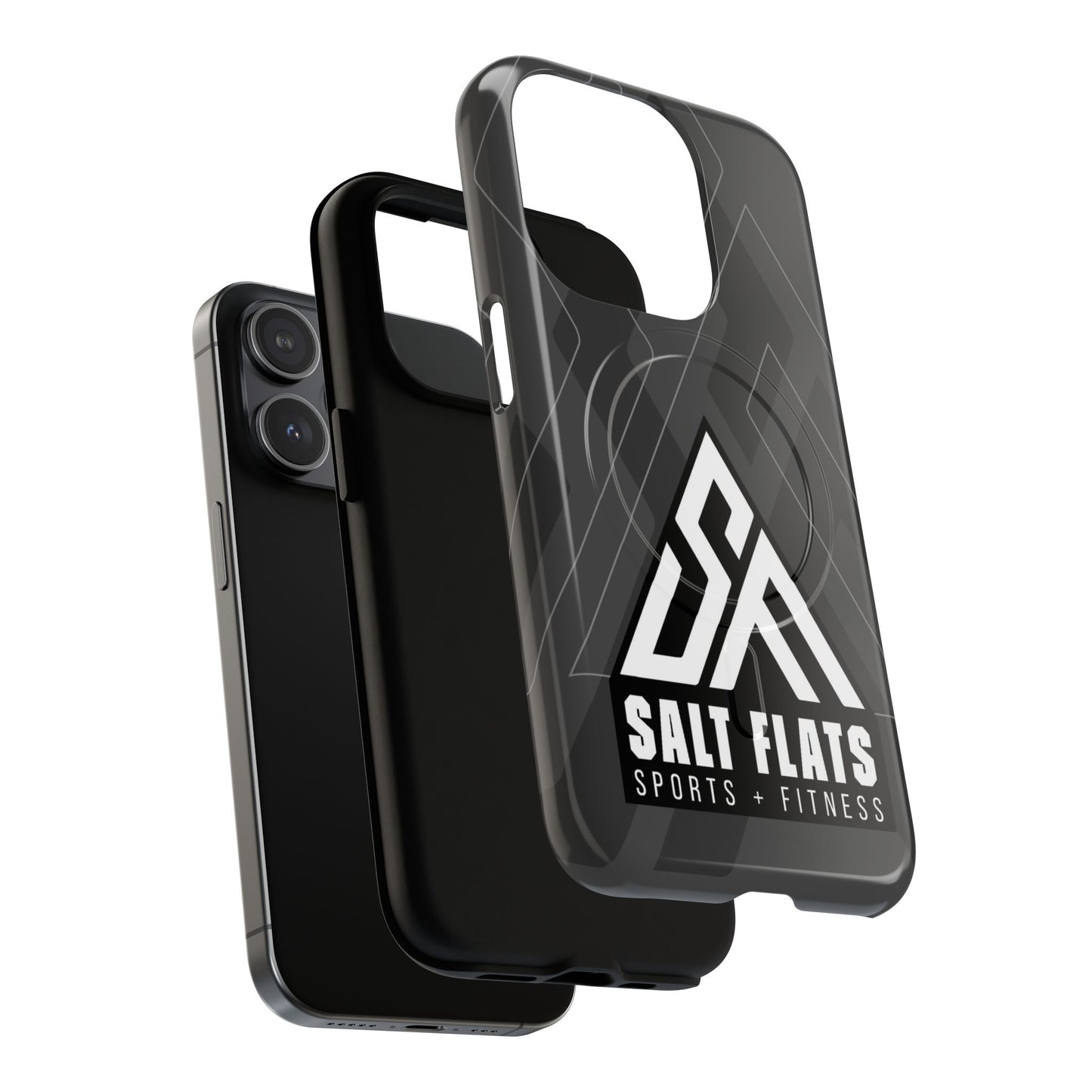 Salt Flats Charcoal Tough Magnetic Phone Case
