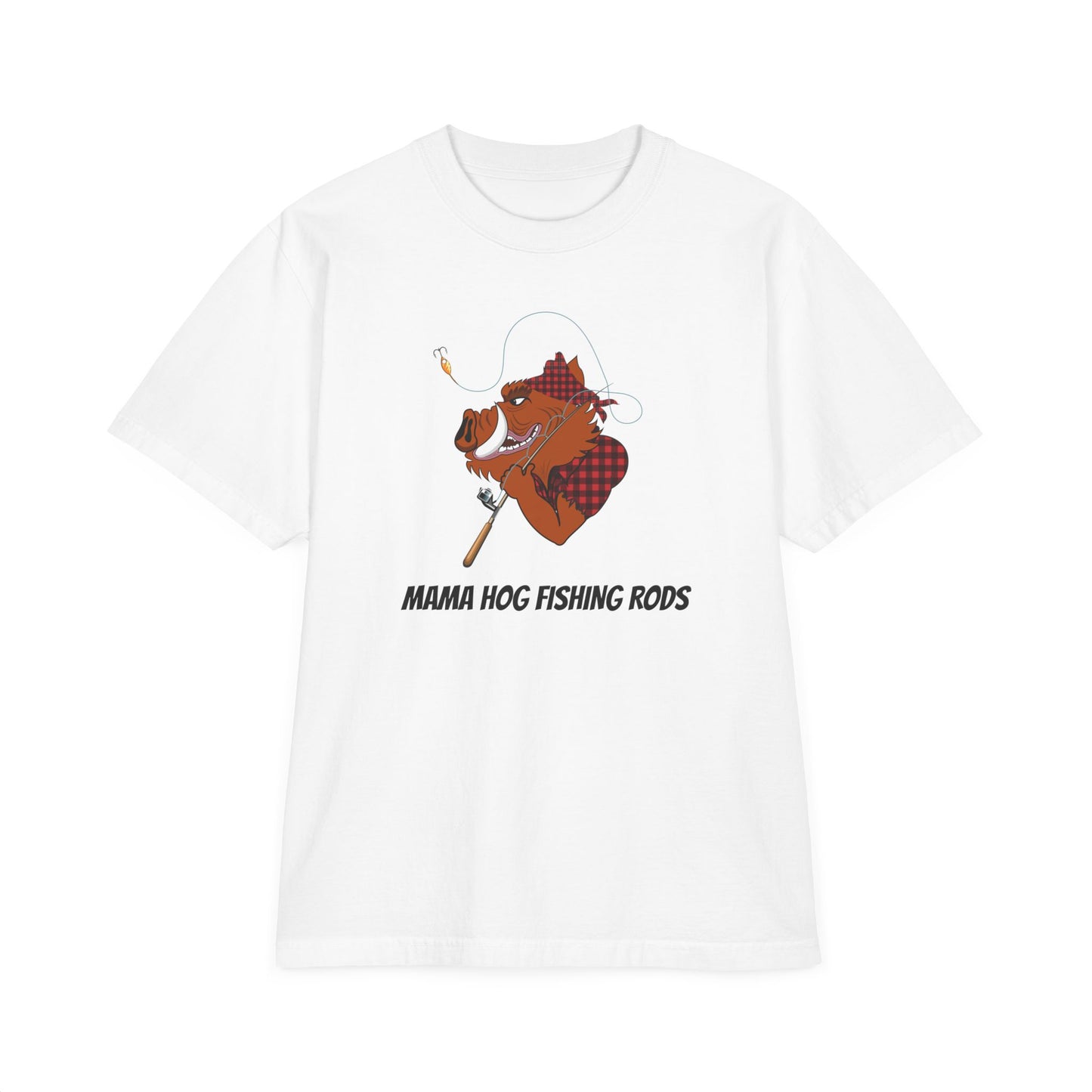 Mama Hog Logo Drop-Shoulder T-Shirt