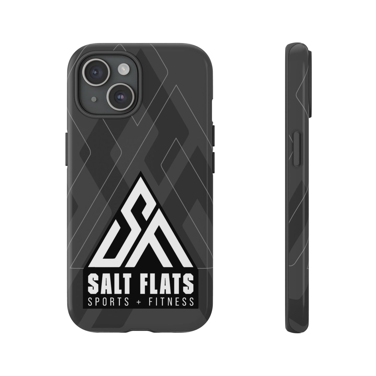 Salt Flats Charcoal Tough Phone Case