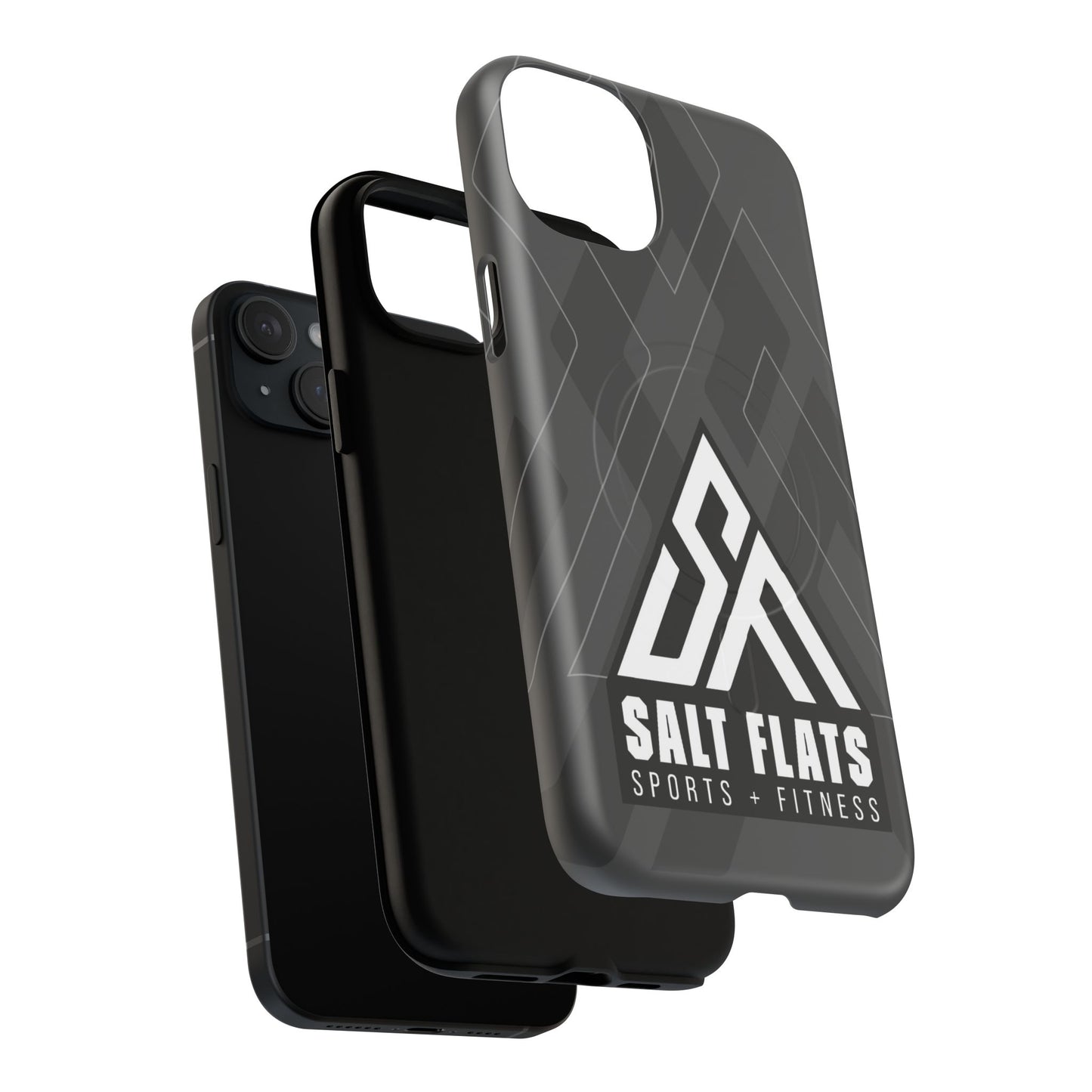 Salt Flats Charcoal Tough Magnetic Phone Case