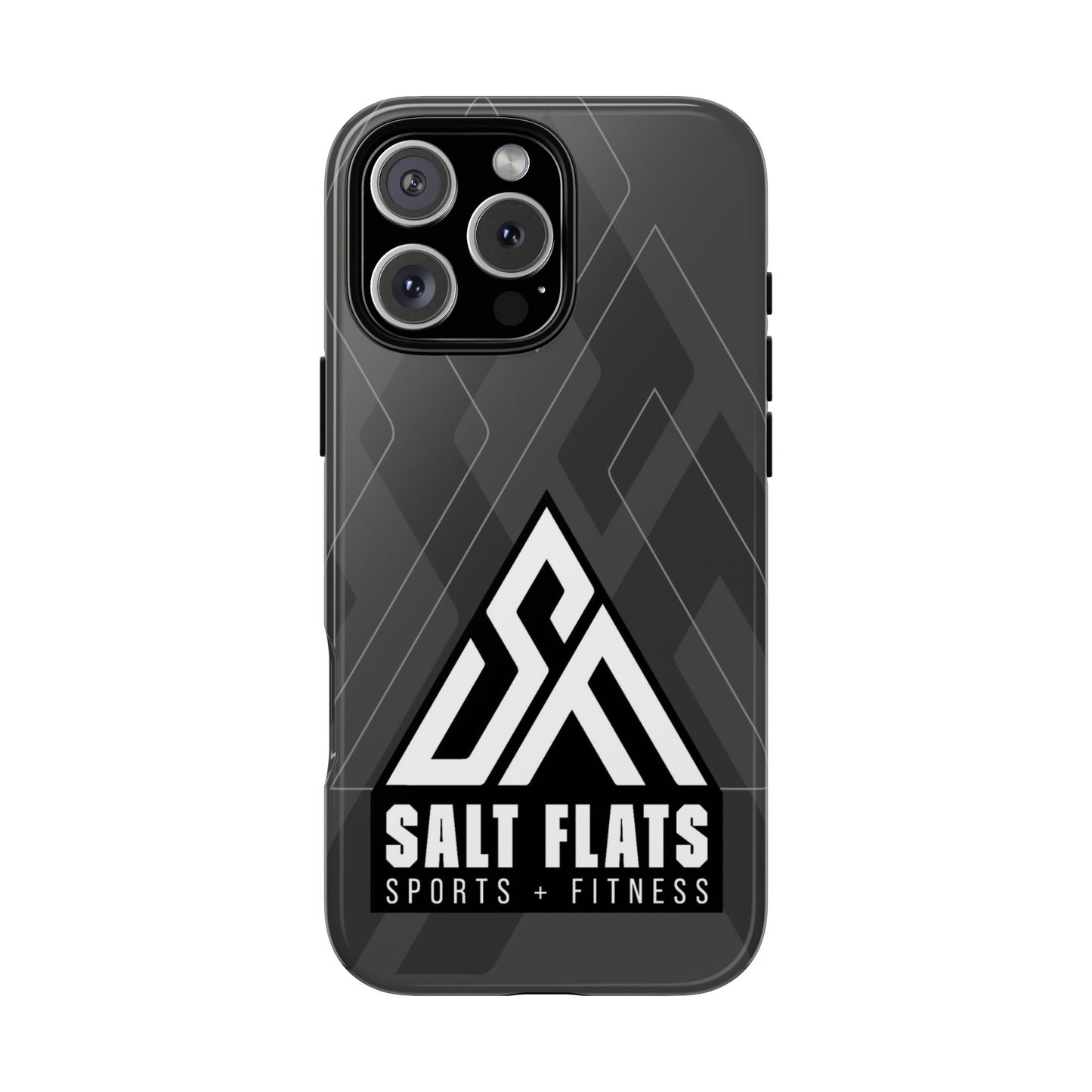 Salt Flats Charcoal Tough Phone Case