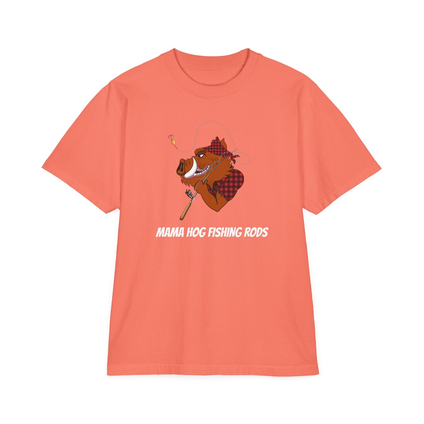 Mama Hog Logo Drop-Shoulder T-Shirt