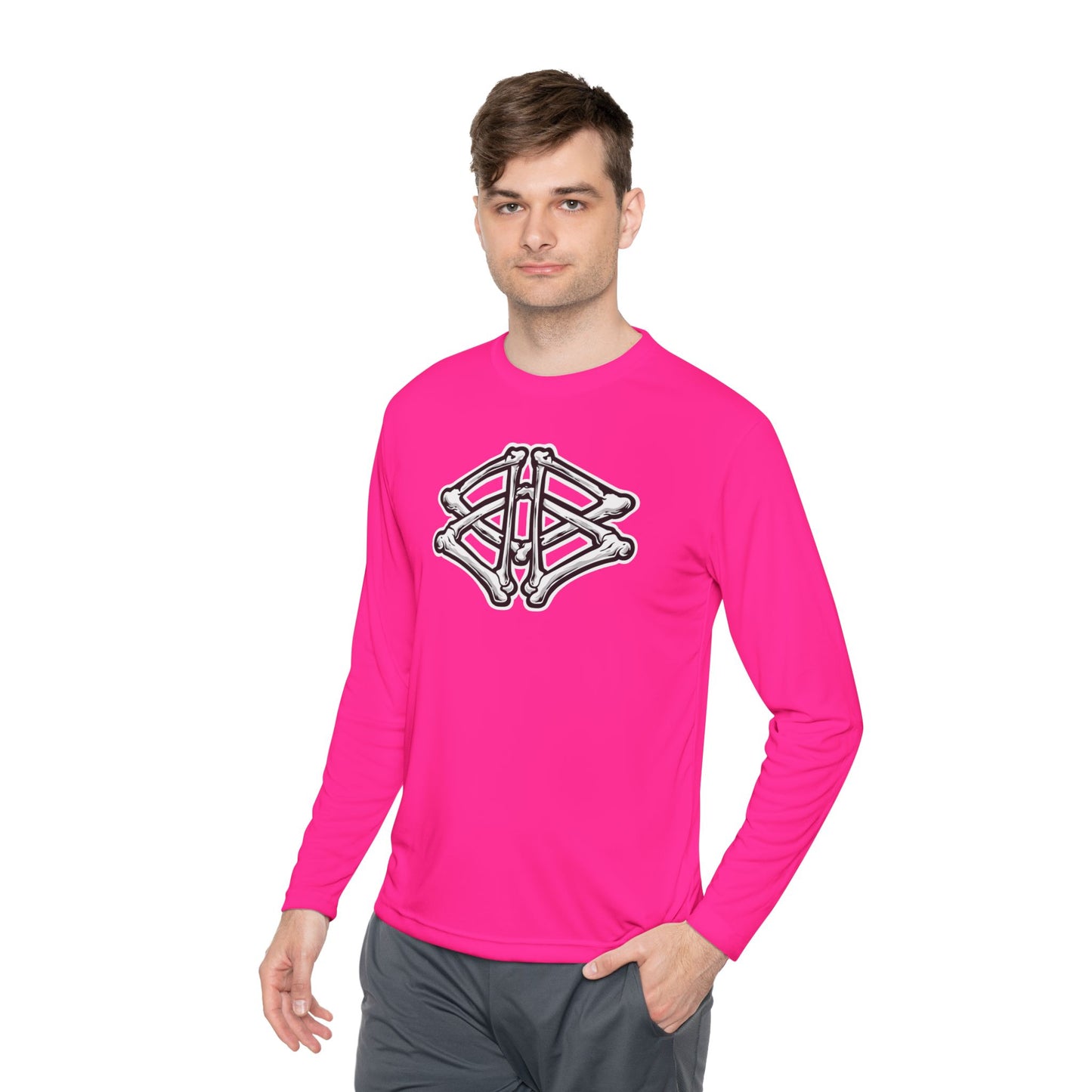 Boneyard Barbering Sport-Tek LS Bones Tee