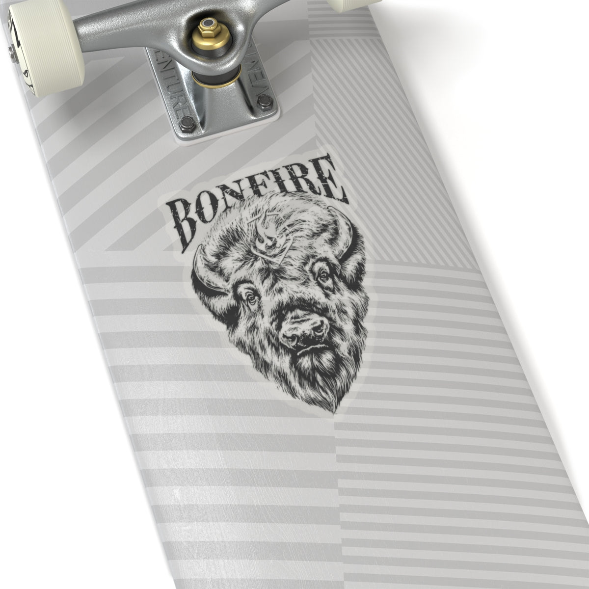 Bonfire Bison Sticker