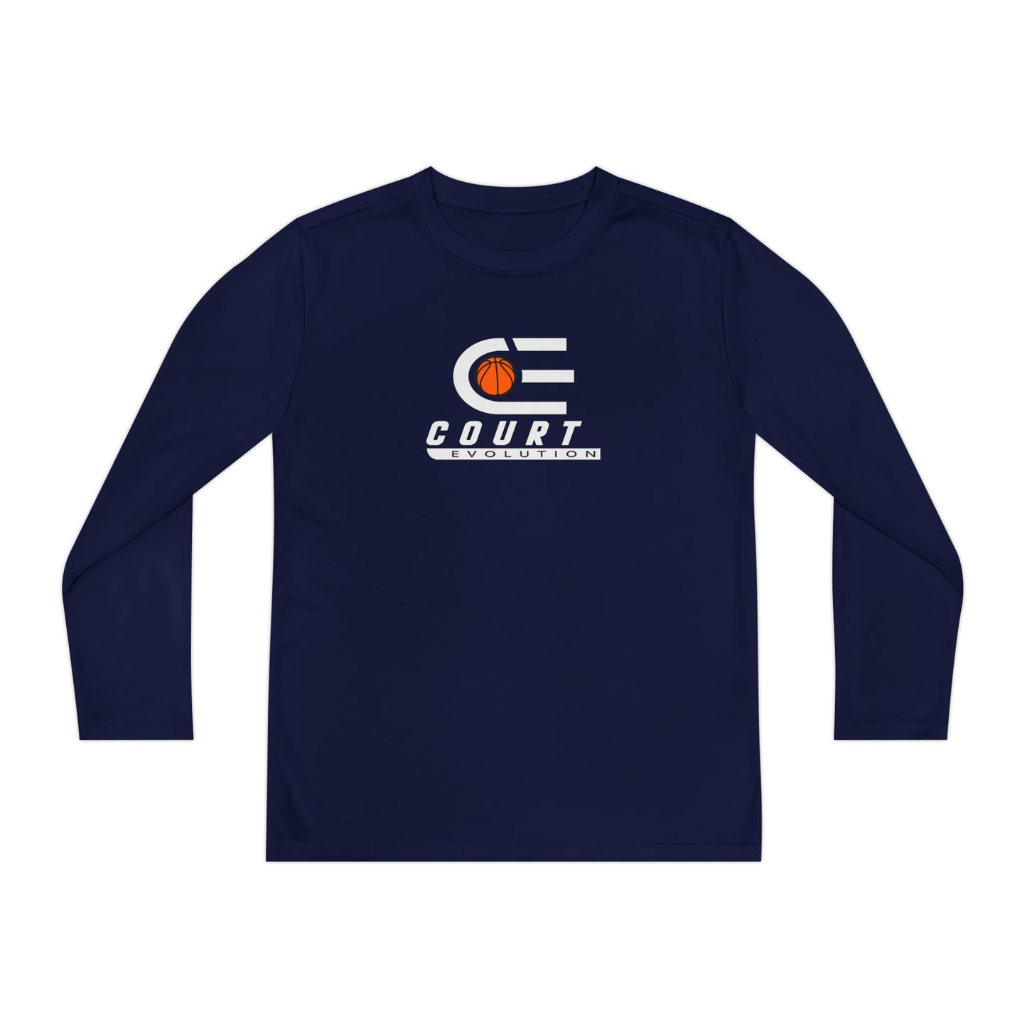 Court Evolution Youth LS Logo Tee