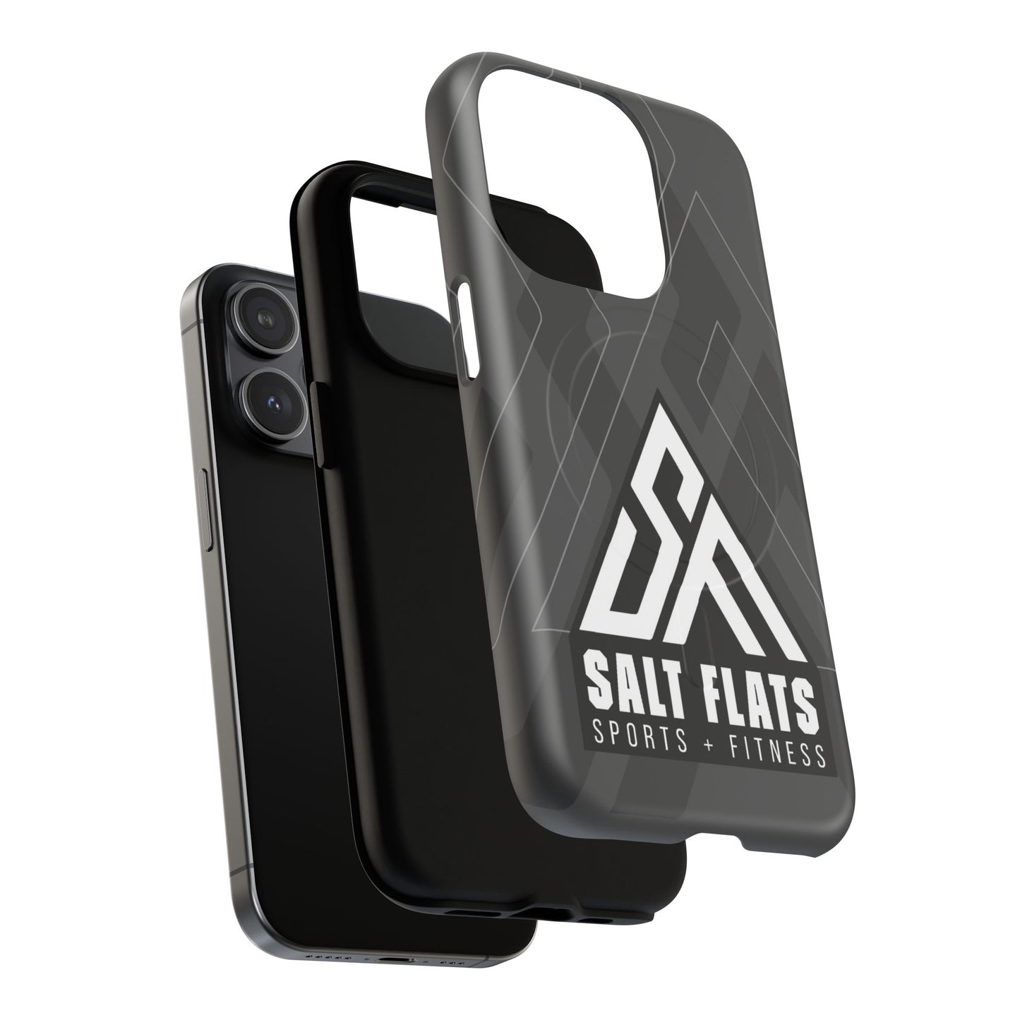 Salt Flats Charcoal Tough Magnetic Phone Case