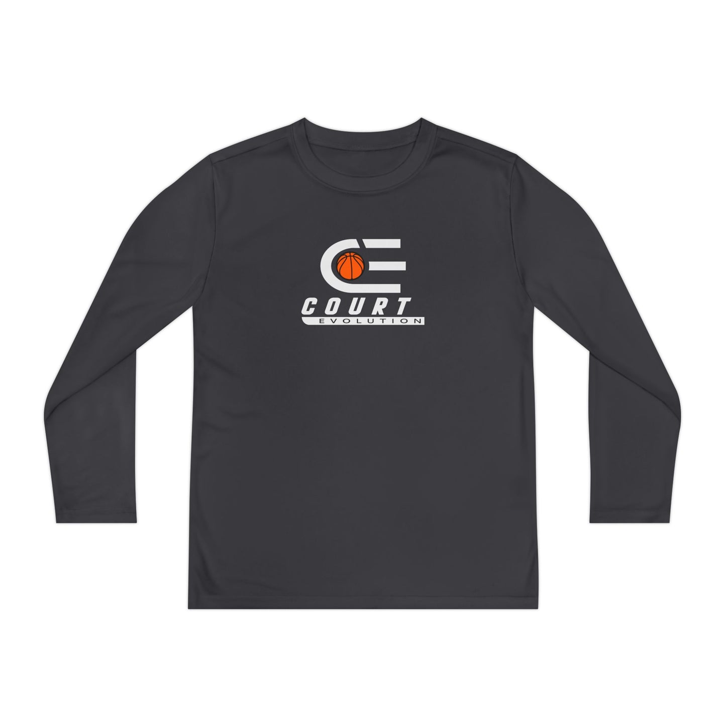 Court Evolution Youth LS Logo Tee