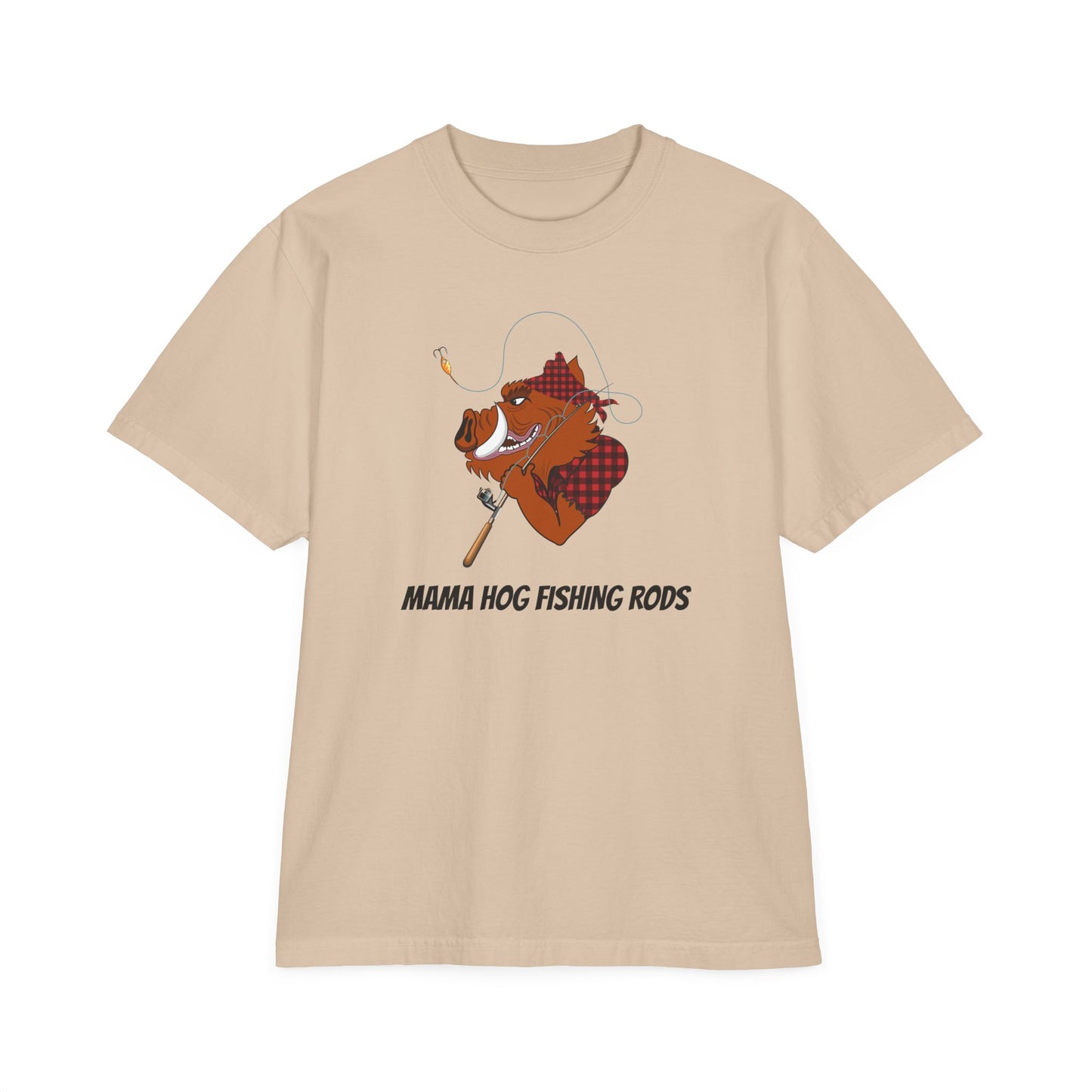 Mama Hog Logo Drop-Shoulder T-Shirt