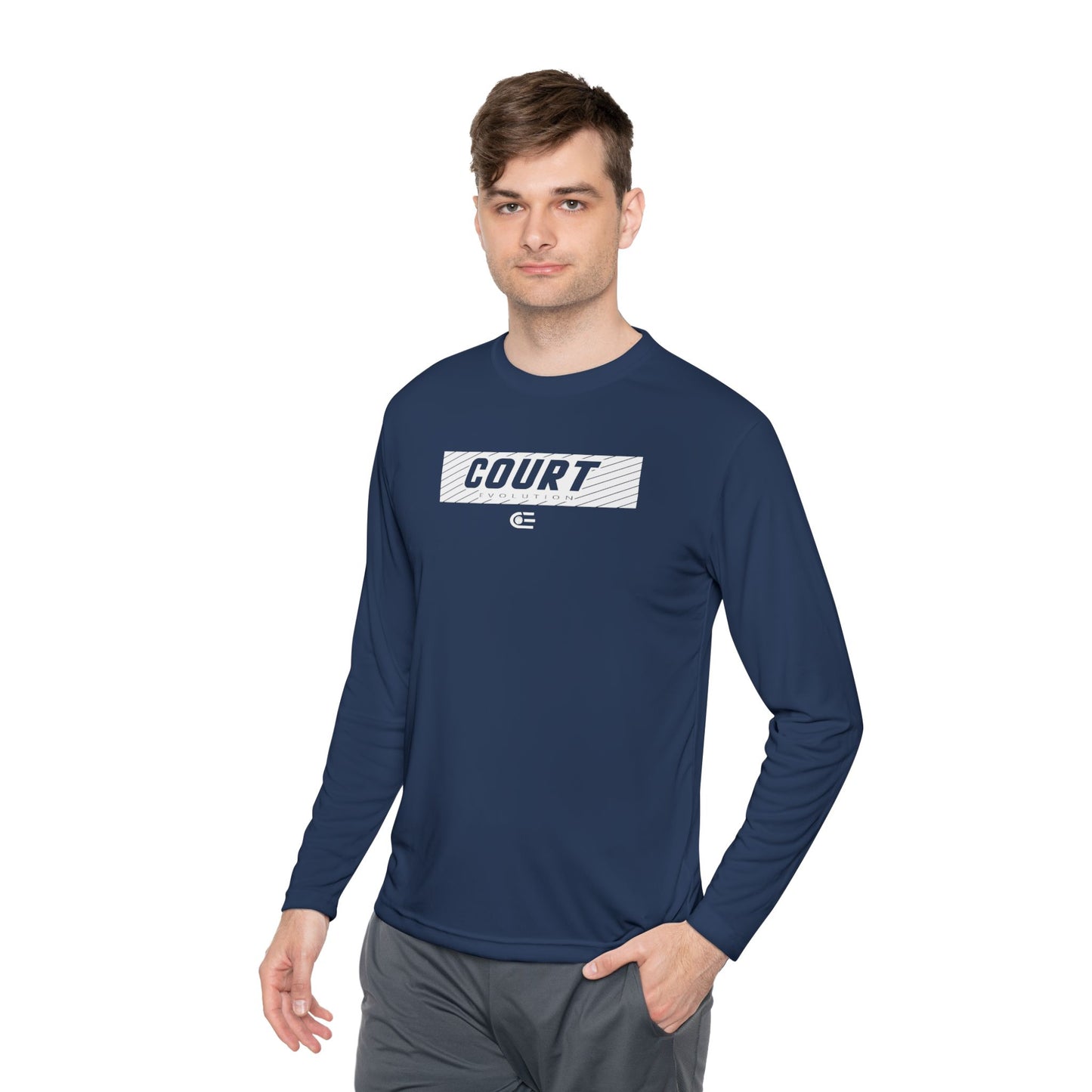 Court Evolution Sideline Moisture-wicking LS Tee