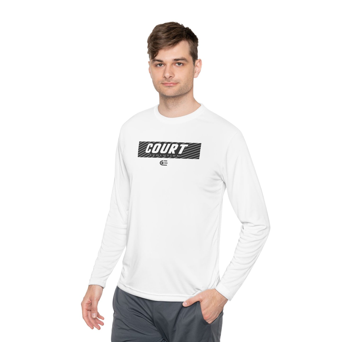 Court Evolution Sideline Moisture-wicking LS Tee