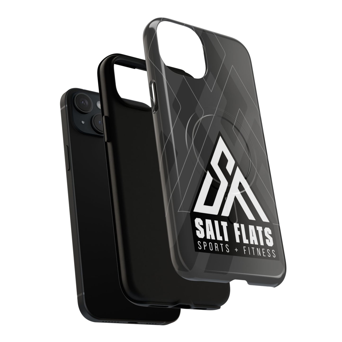Salt Flats Charcoal Tough Magnetic Phone Case