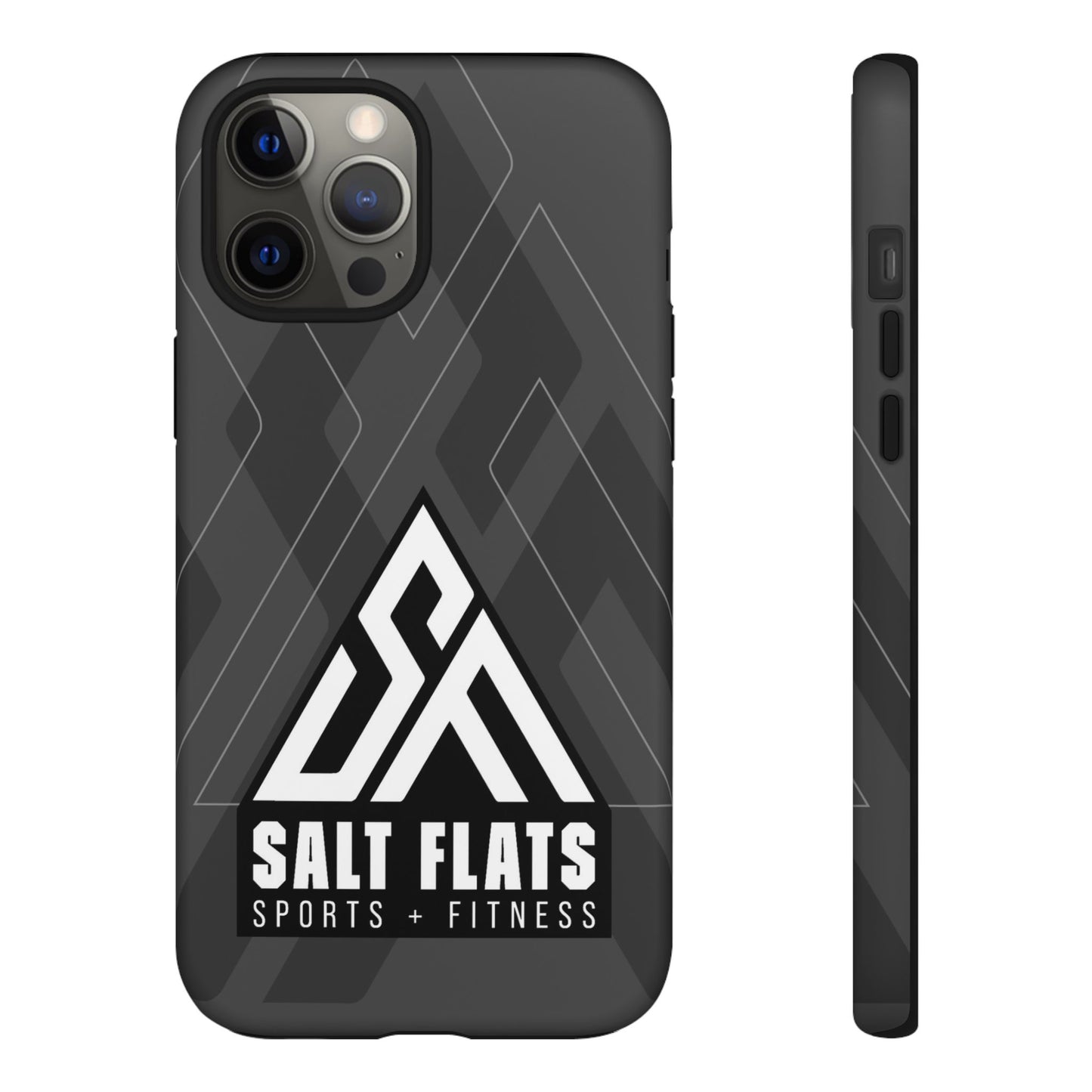 Salt Flats Charcoal Tough Phone Case