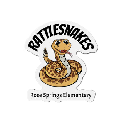 Rattlesnakes Die-Cut Magnets