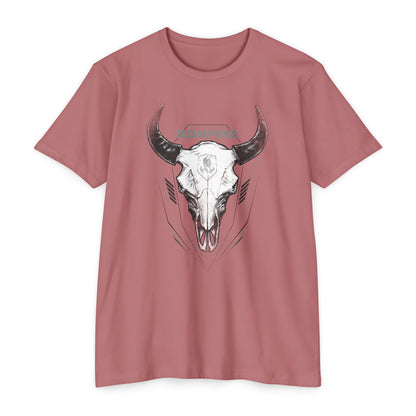 Bonfire Buffalo Skull Tee