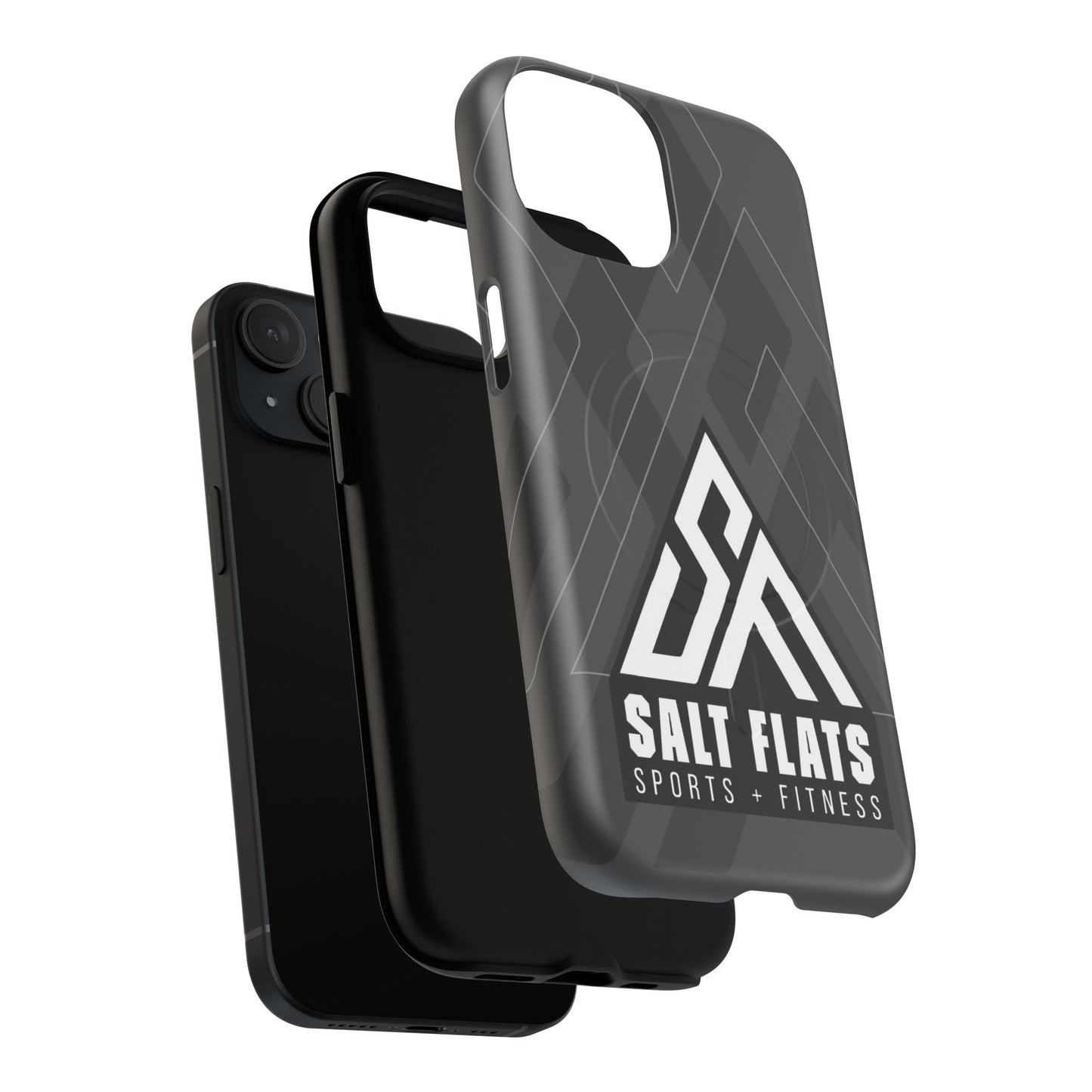 Salt Flats Charcoal Tough Magnetic Phone Case