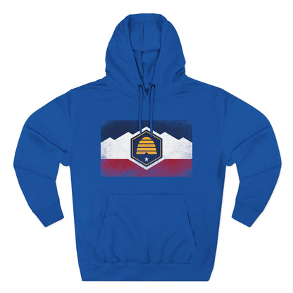 Beehive Statement Flag Hoodie