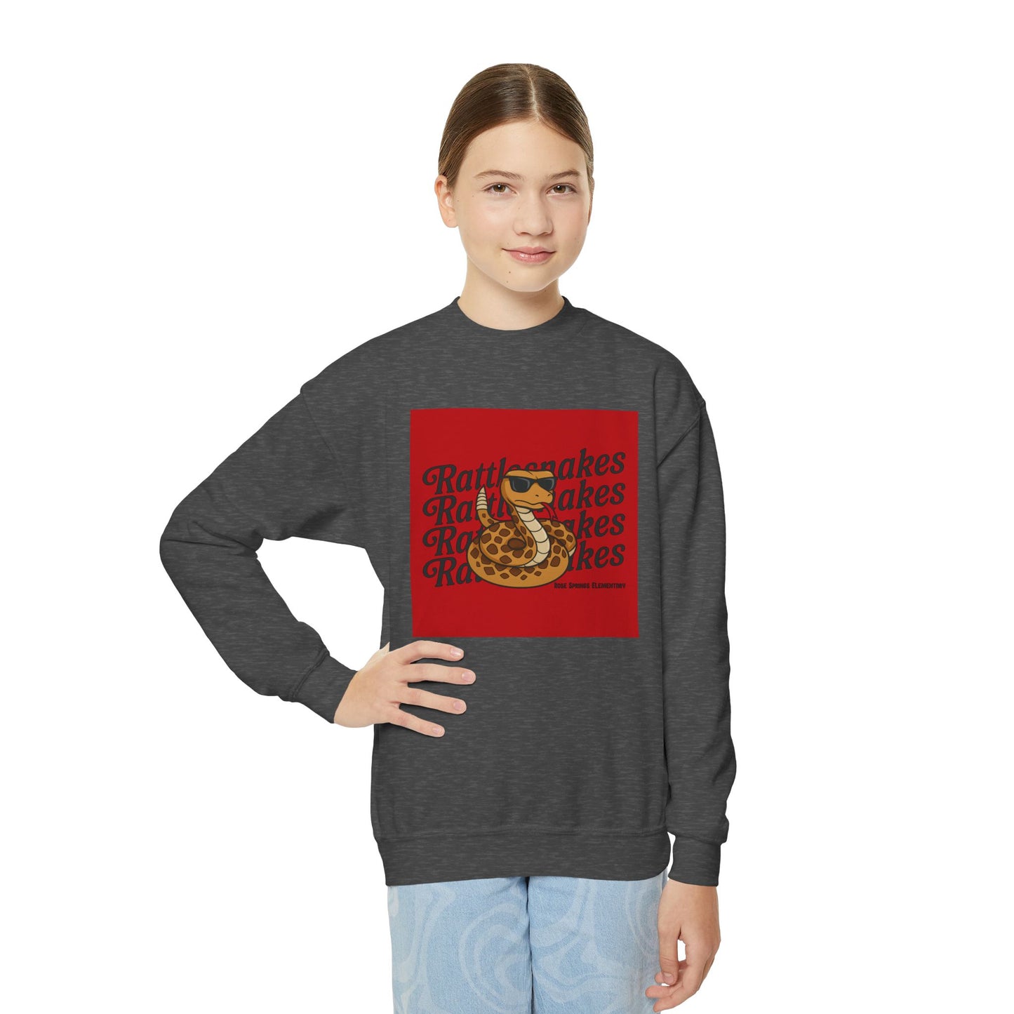 RattleSnakes Youth Crewneck Sweatshirt