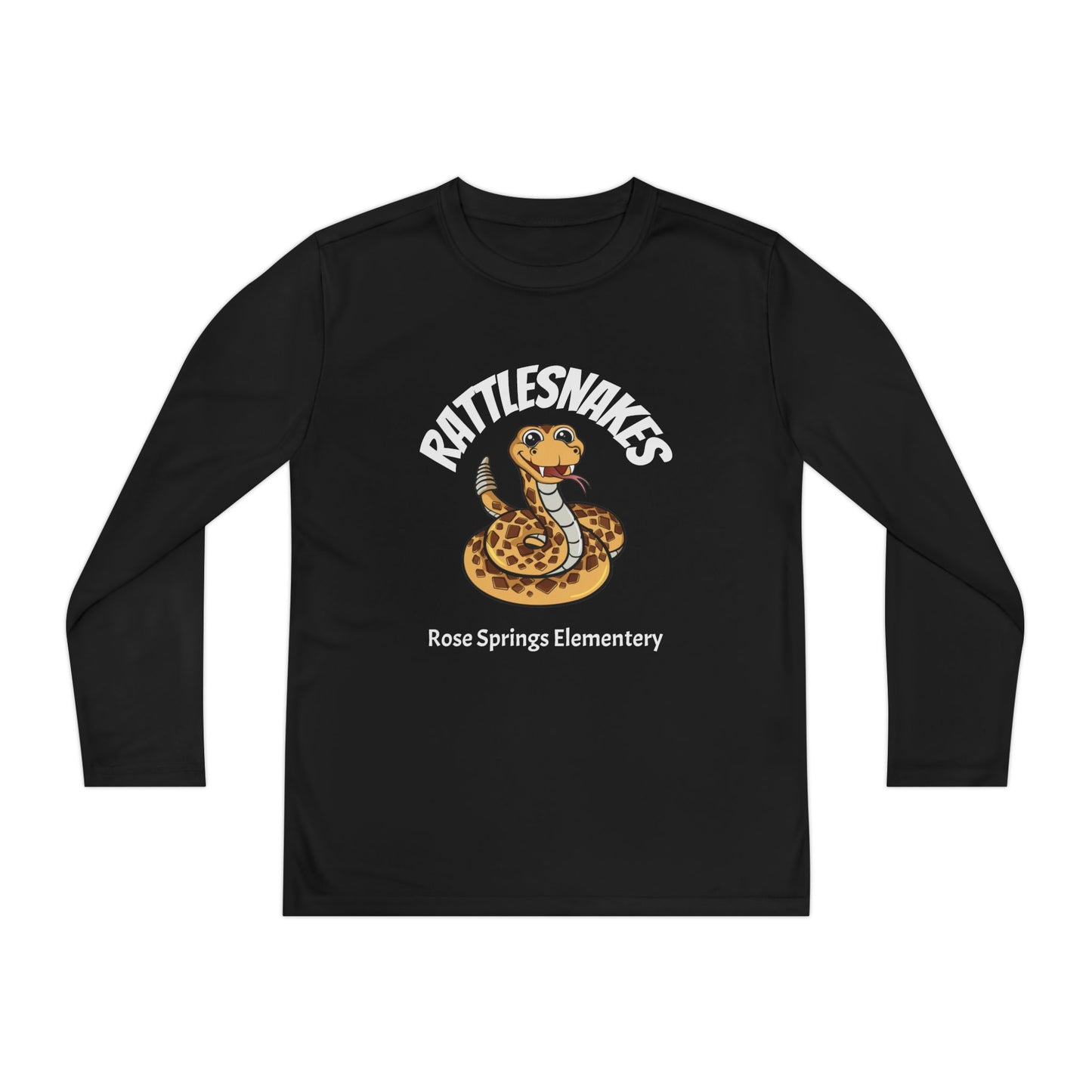 Rattlesnakes Youth Long Sleeve Competitor Tee