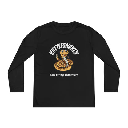 Rattlesnakes Youth Long Sleeve Competitor Tee