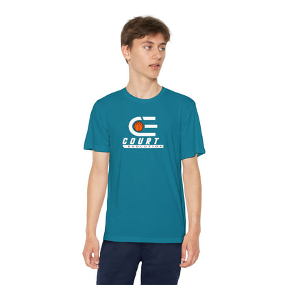 Court Evolution Youth Logo Tee