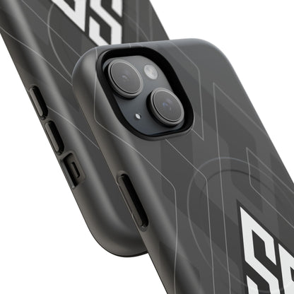 Salt Flats Charcoal Tough Magnetic Phone Case