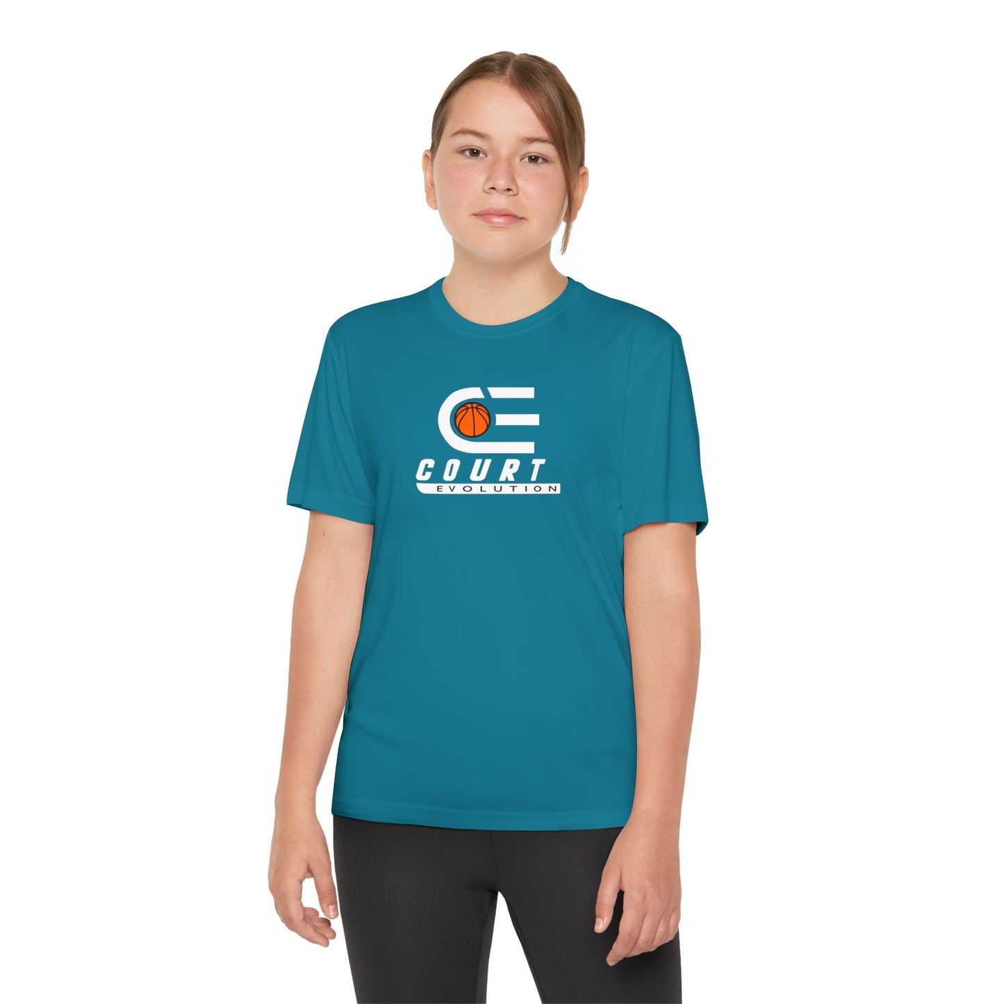 Court Evolution Youth Logo Tee