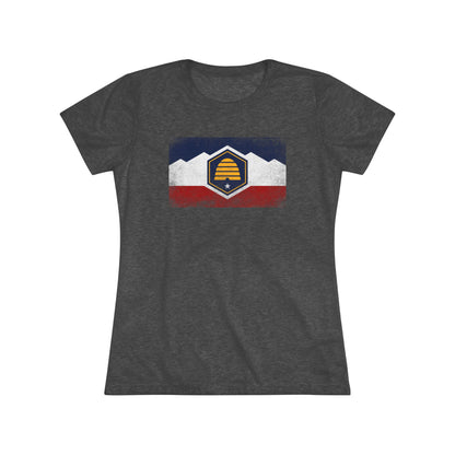 Beehive Statement Women's Flag Tee