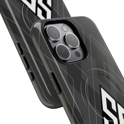Salt Flats Charcoal Tough Magnetic Phone Case