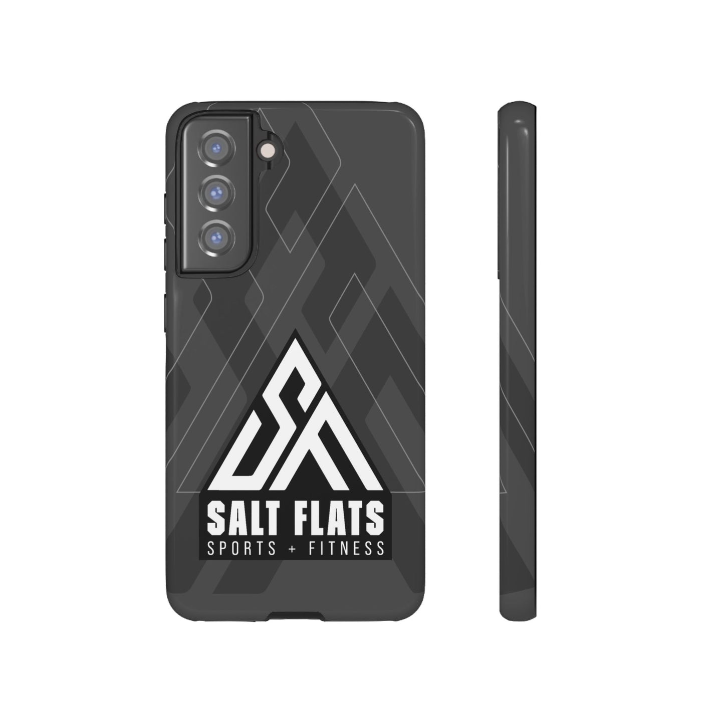 Salt Flats Charcoal Tough Phone Case